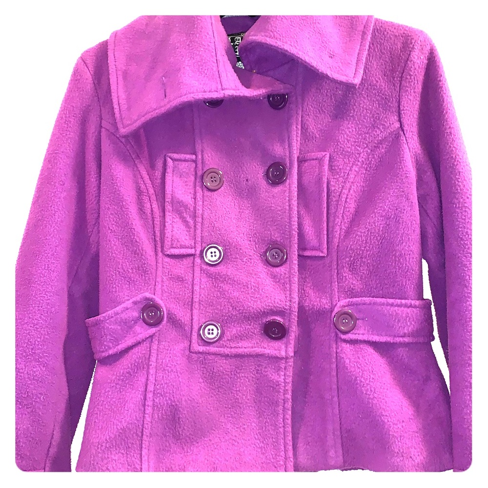 LastKISS Purple wide collar waist coat PRICE FIRM